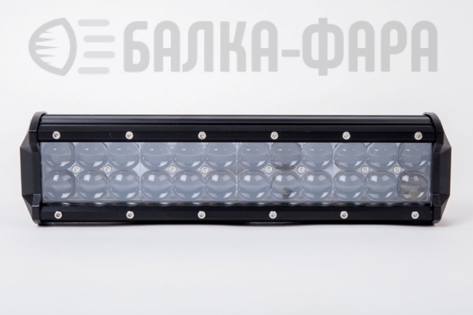 Светодиодная балка сверхдальнего света, 72 Ватт, с линзами 4D, серия 3400-4D